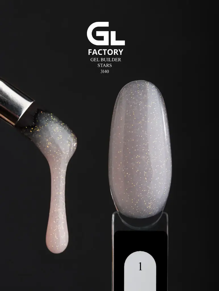 GL 3140 Gel Builder Stars 01 30g