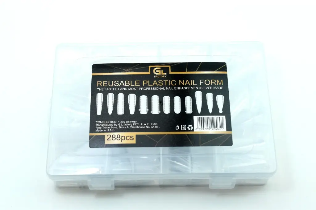 Reusable Plastic Nail Form (288pcs)