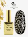 GL 3050 GOLD Gel Polish Craquelure ⁠Black 15