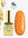 GL 3052 GOLD Gel Polish Craquelure Orange 15