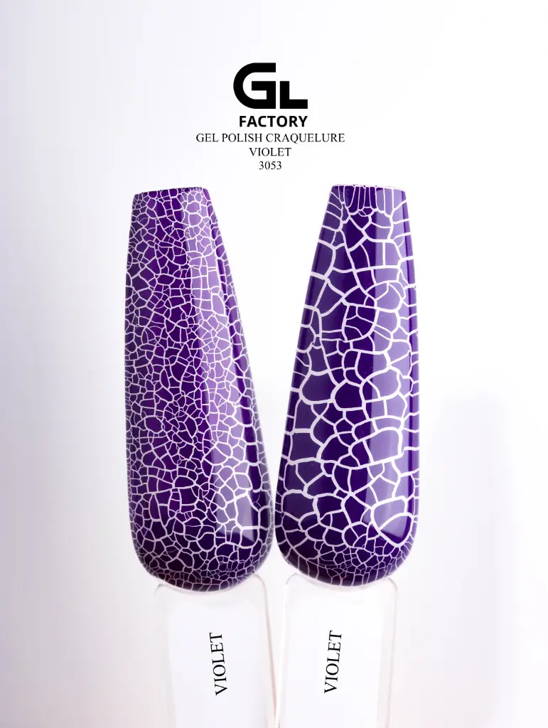 GL 3053 Gel Polish Craquelure Violet 15 