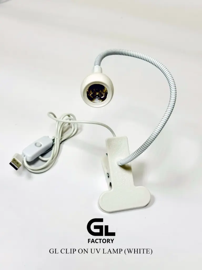 GL Clip on UV Lamp (White) 