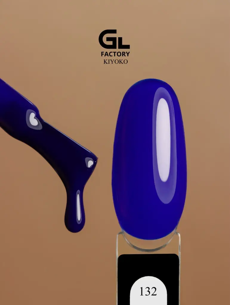 GL 1011 BLACK Gel Polish KiYOKO 132 15g TPO FREE