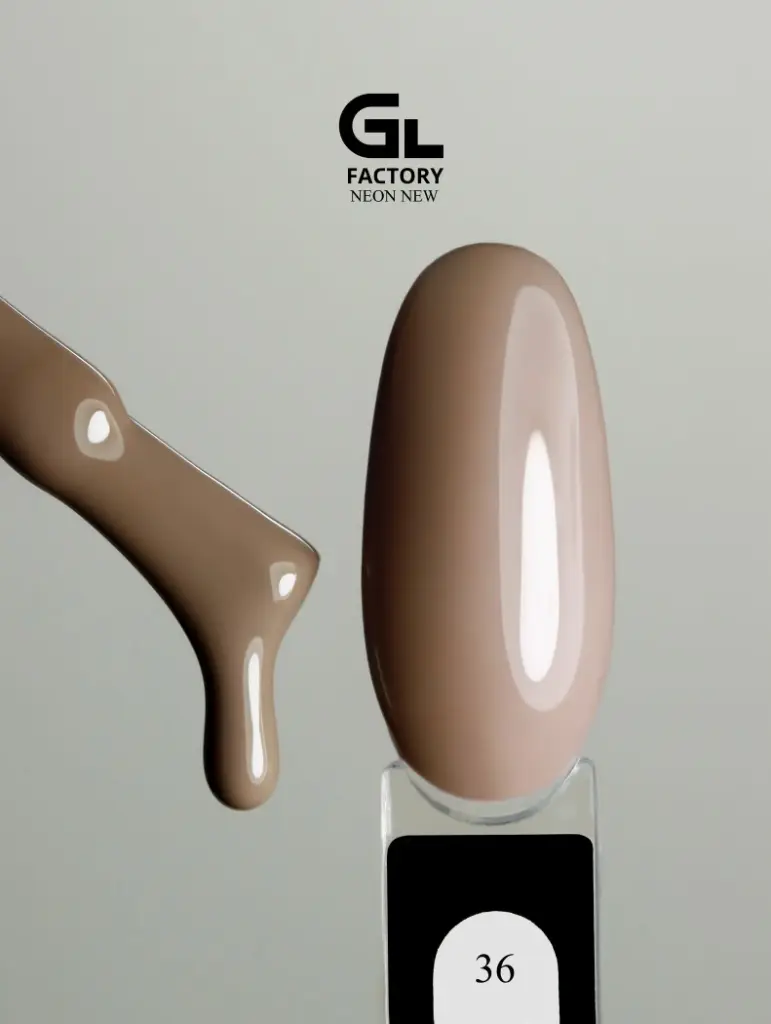 GL 1040 BLACK Gel Polish Neon New 36 15g TPO FREE