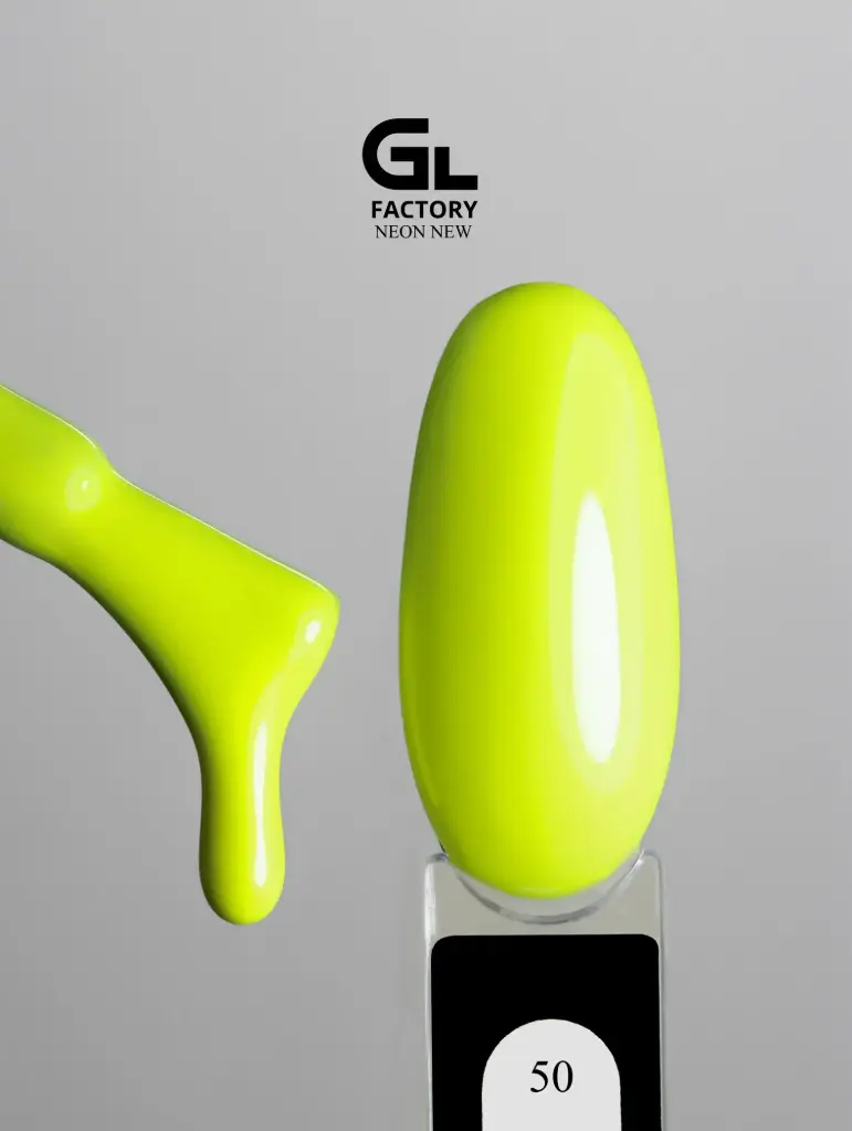 GL 1059 BLACK Gel Polish Neon New 50 15g TPO FREE