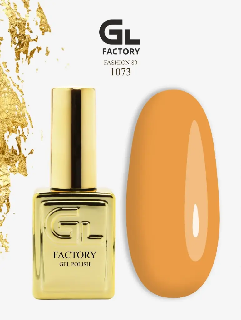 GL 1073 GOLD Gel Polish Fashion 089 15g TPO FREE