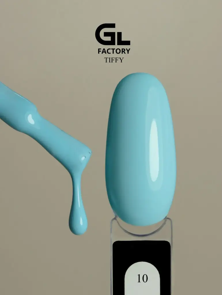 GL 1079 BLACK Gel Polish Tiffy 10 15g TPO FREE