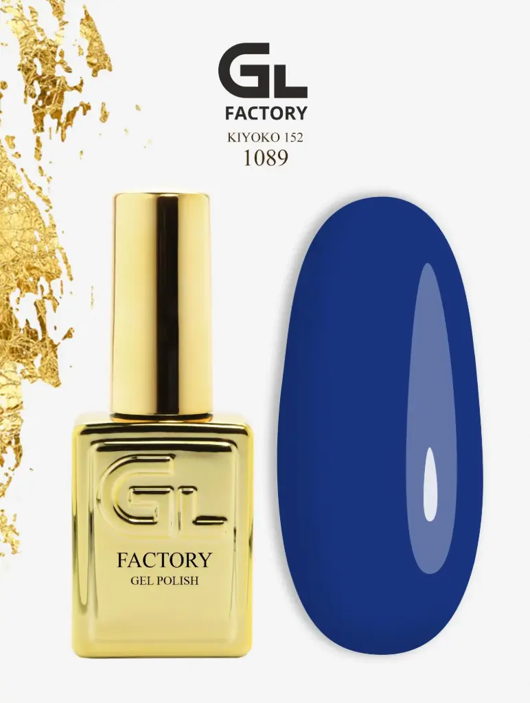 GL 1089 GOLD Gel Polish KiYOKO 152 15g TPO FREE
