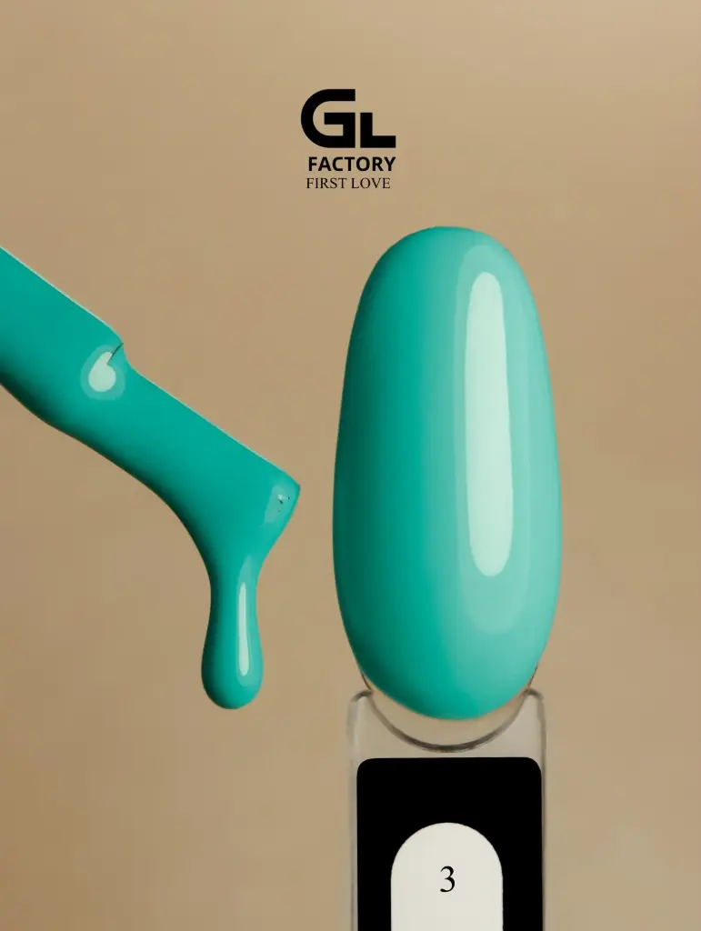 GL 1092 BLACK Gel Polish First Love 03 15g TPO FREE