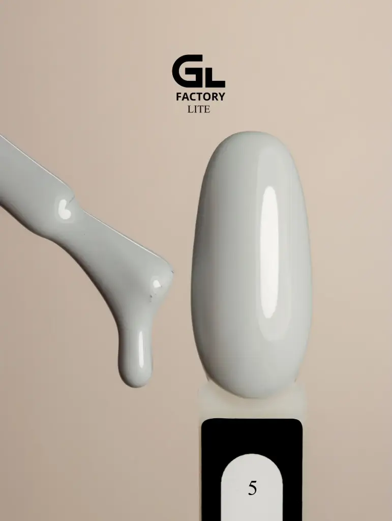 GL 1097 BLACK Gel Polish Lite 05 15g TPO FREE