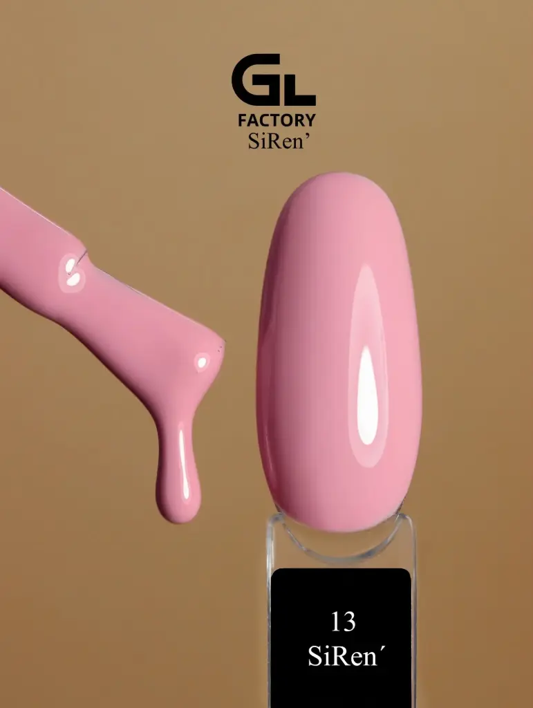 GL 1128 BLACK Gel Polish SiRen 13 15g TPO FREE