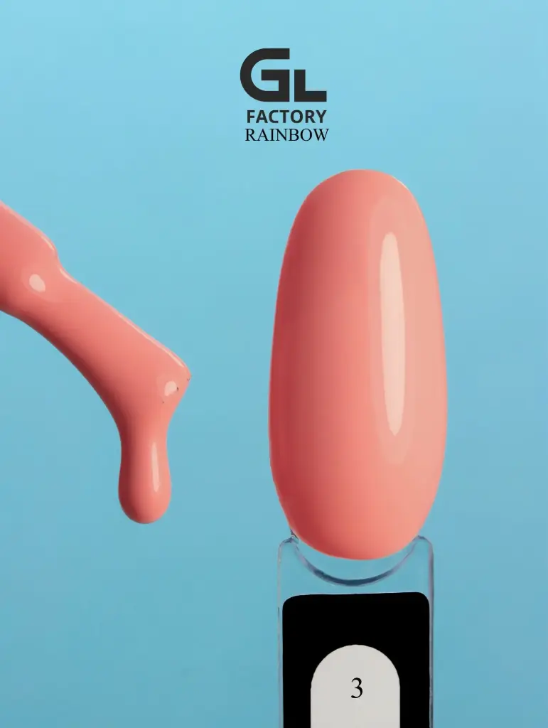 GL 1173 BLACK Gel Polish Rainbow 03 15g TPO FREE