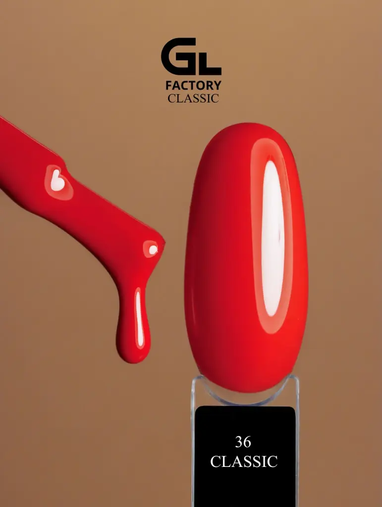 GL 1183 BLACK Gel Polish Classic 036 15g TPO FREE