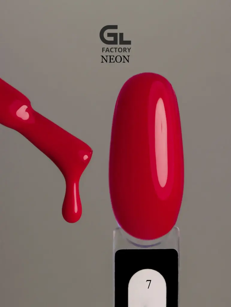 GL 1188 BLACK Gel Polish Neon 07 15g TPO FREE