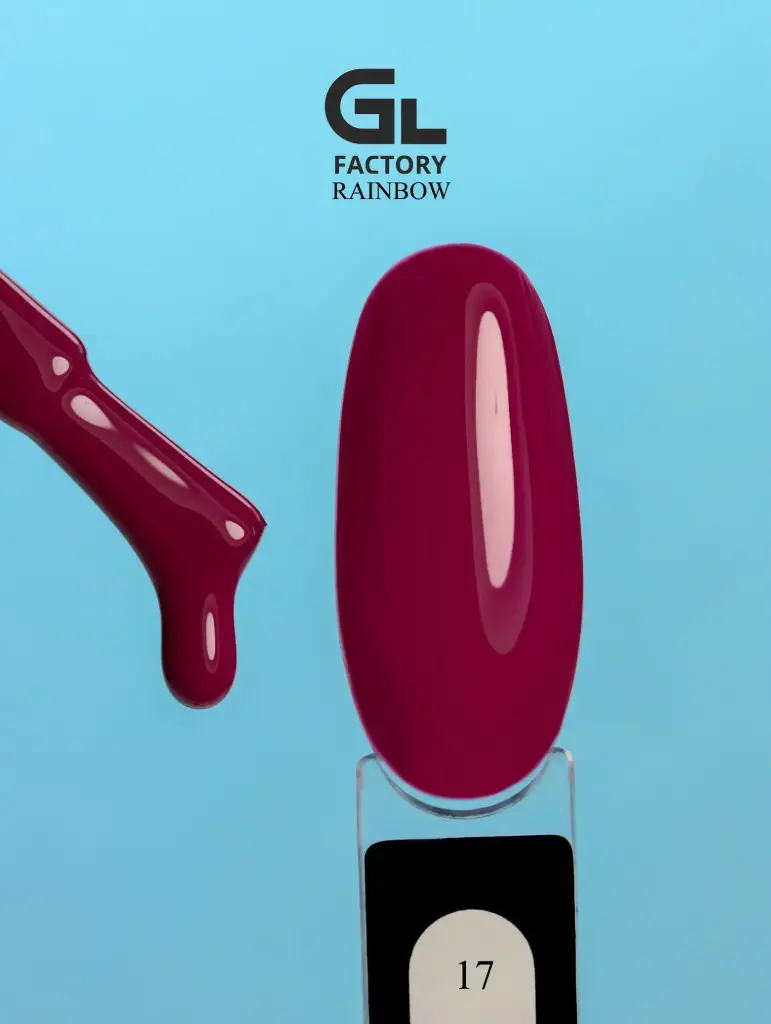 GL 1190 BLACK Gel Polish Rainbow 17 15g TPO FREE