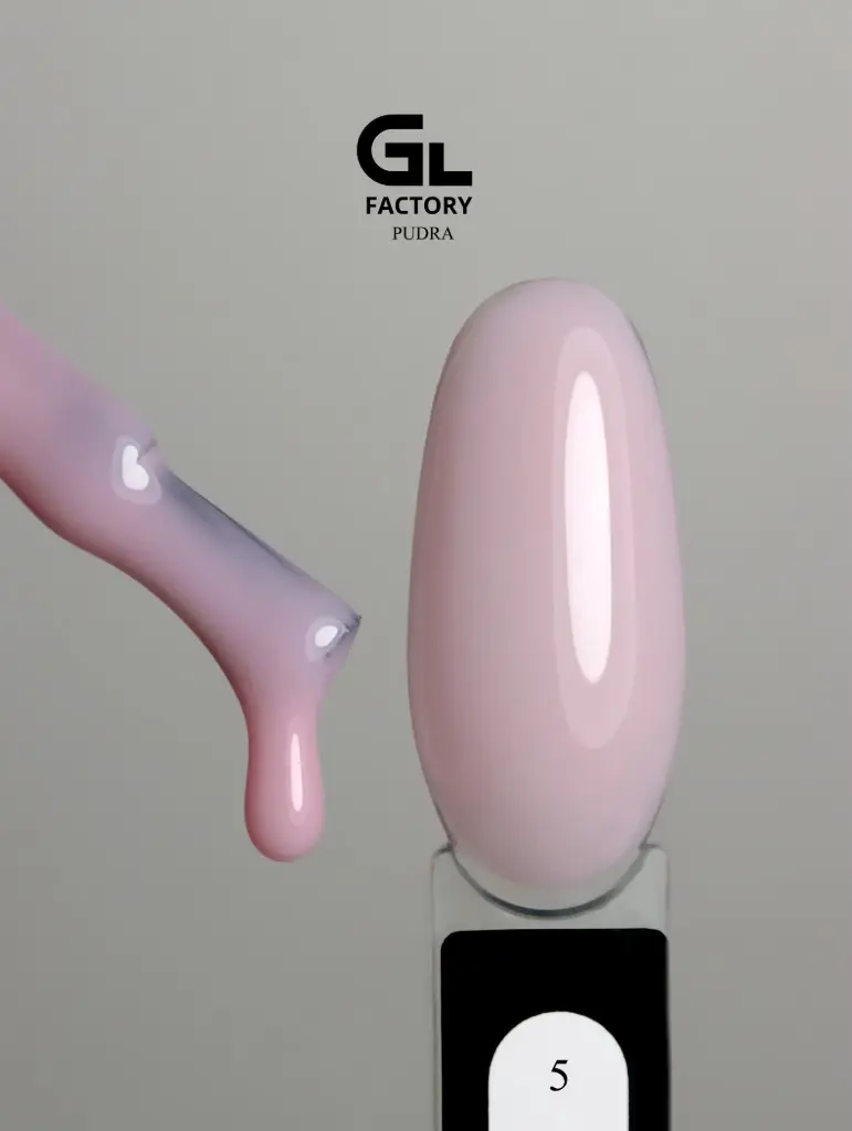 GL 2002 BLACK Gel Polish Pudra 05 15g TPO FREE