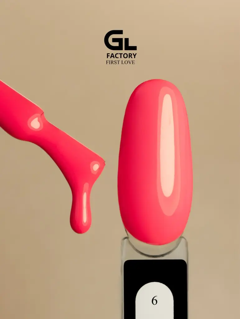 GL 2022 BLACK Gel Polish First Love 06 15g TPO FREE