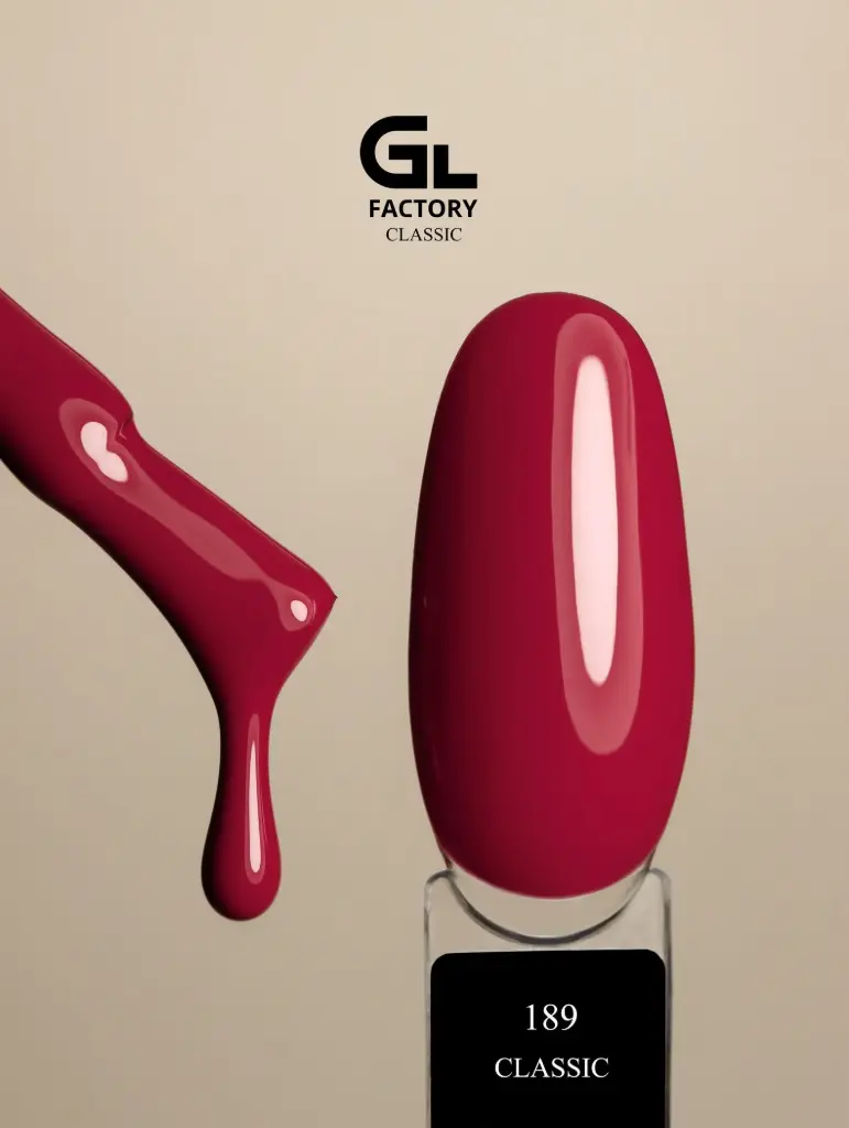 GL 2024 BLACK Gel Polish Classic 189 15g TPO FREE
