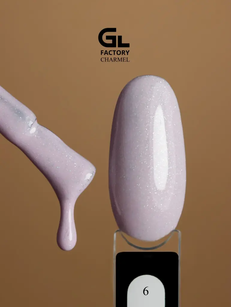 GL 2087 BLACK Gel Polish Charmel 06 15g TPO FREE