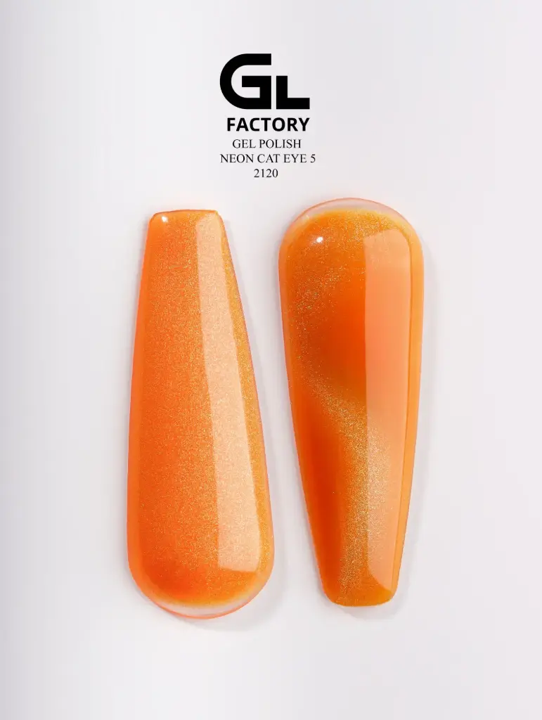 GL 2120 BLACK Gel Polish Neon Cat Eye 05 15g TPO FREE