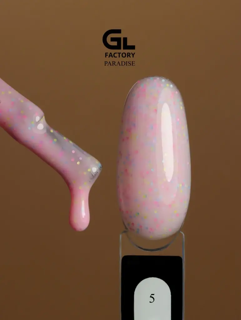 GL 2138 BLACK Gel Polish Paradise 05 15g TPO FREE