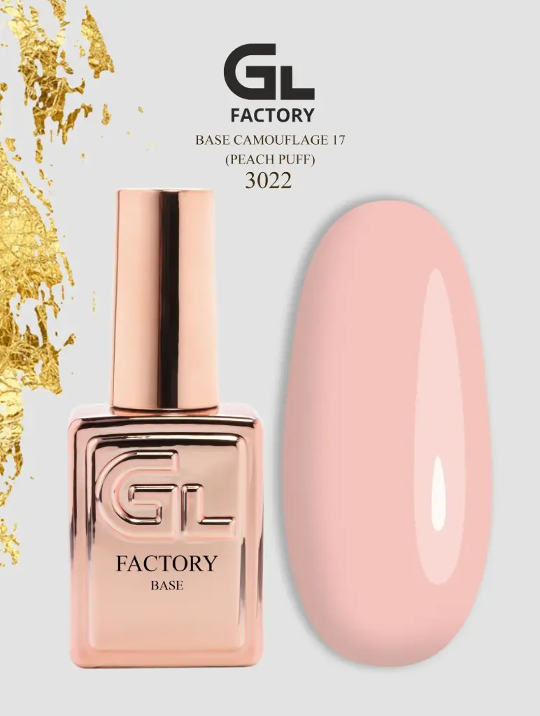 GL 3022 BRONZE Base Camouflage 17 (Peach Puff) 15g TPO HEMA FREE