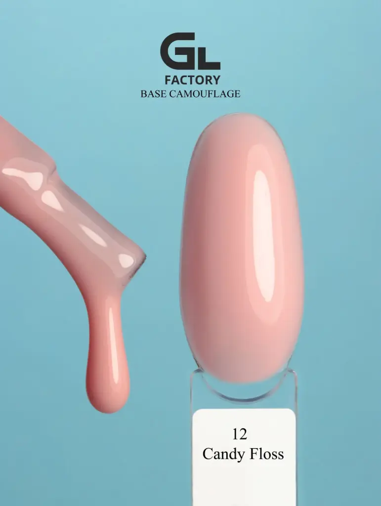 GL 3025 BLACK Base Camouflage 12 (Candy Floss) 15g TPO HEMA FREE