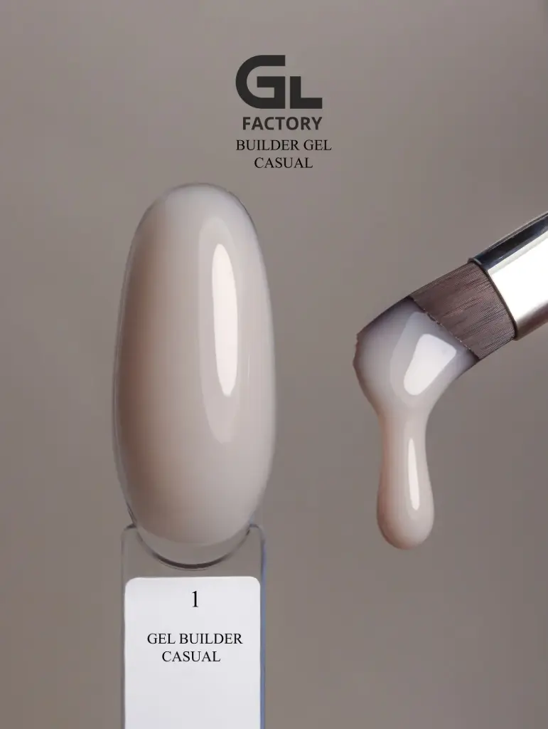 GL 3122 Gel Builder Casual 01 50g TPO HEMA FREE