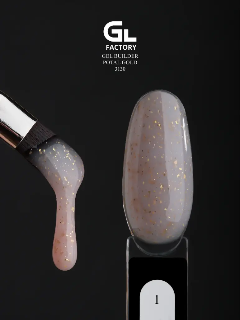 GL 3130 Gel Builder Potal Gold 01 30g TPO HEMA FREE