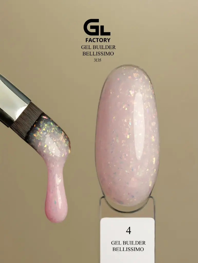 GL 3135 Gel Builder Bellissimo 04 30g TPO HEMA FREE
