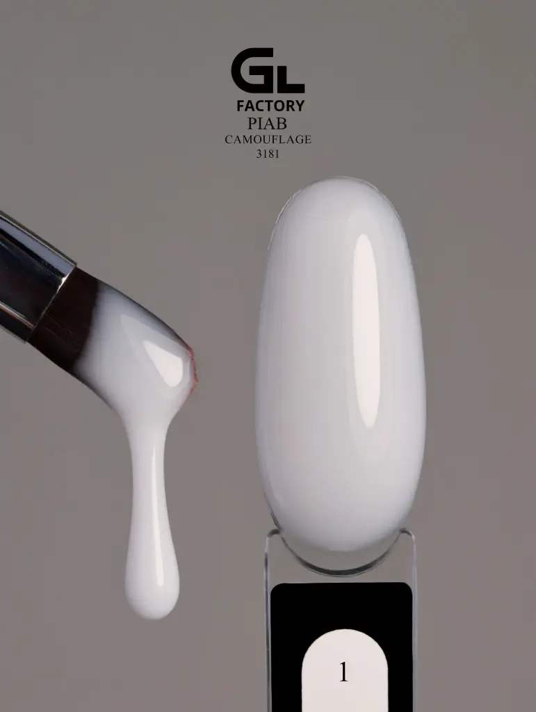 GL 3181 Piab (gel in a bottle) Camouflage 01 15g TPO HEMA FREE