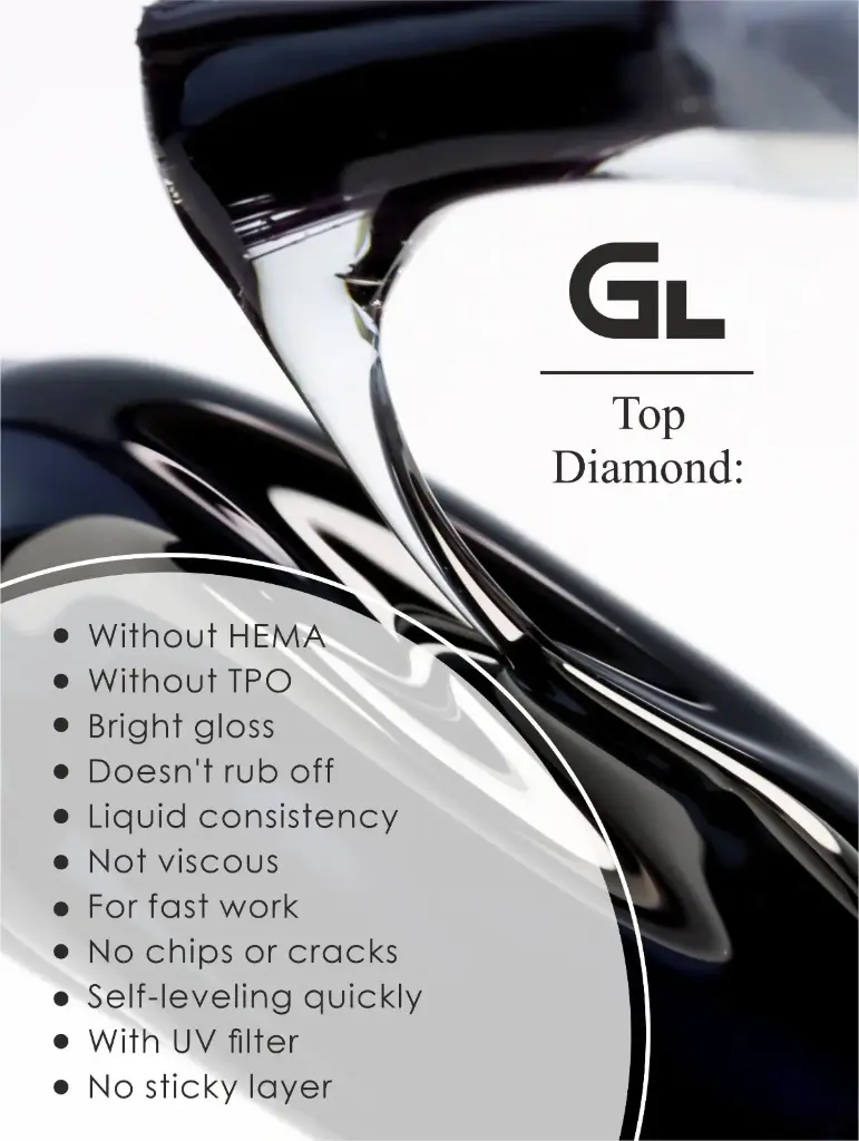 GL 4021 BLACK Top Diamond 15g TPO HEMA FREE