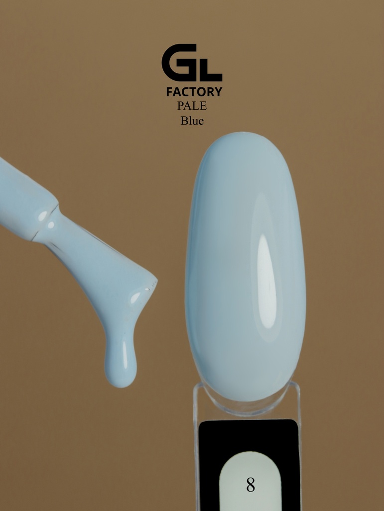 GL 1002 Gel Polish Pale Blue 08 15