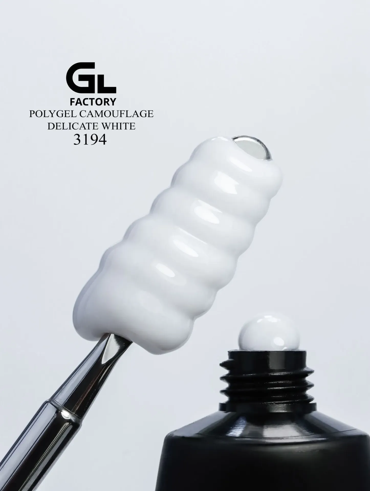 GL 3194 PolyGel Camouflage Delicate White 30gr TPO HEMA FREE