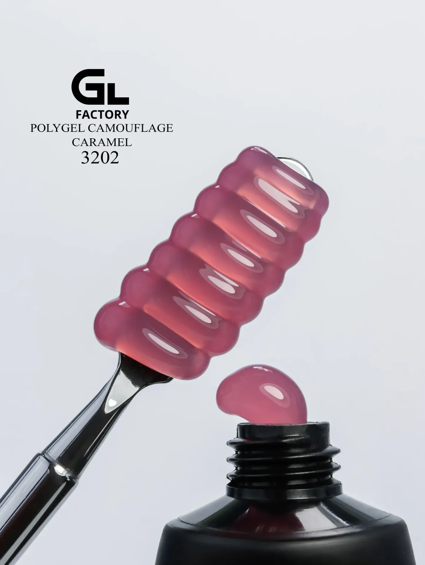 GL 3202 PolyGel Camouflage Caramel 50gr TPO HEMA FREE