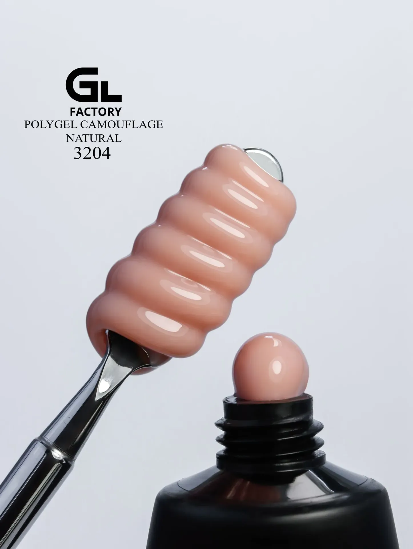 GL 3204 PolyGel Camouflage Natural  50gr TPO HEMA FREE