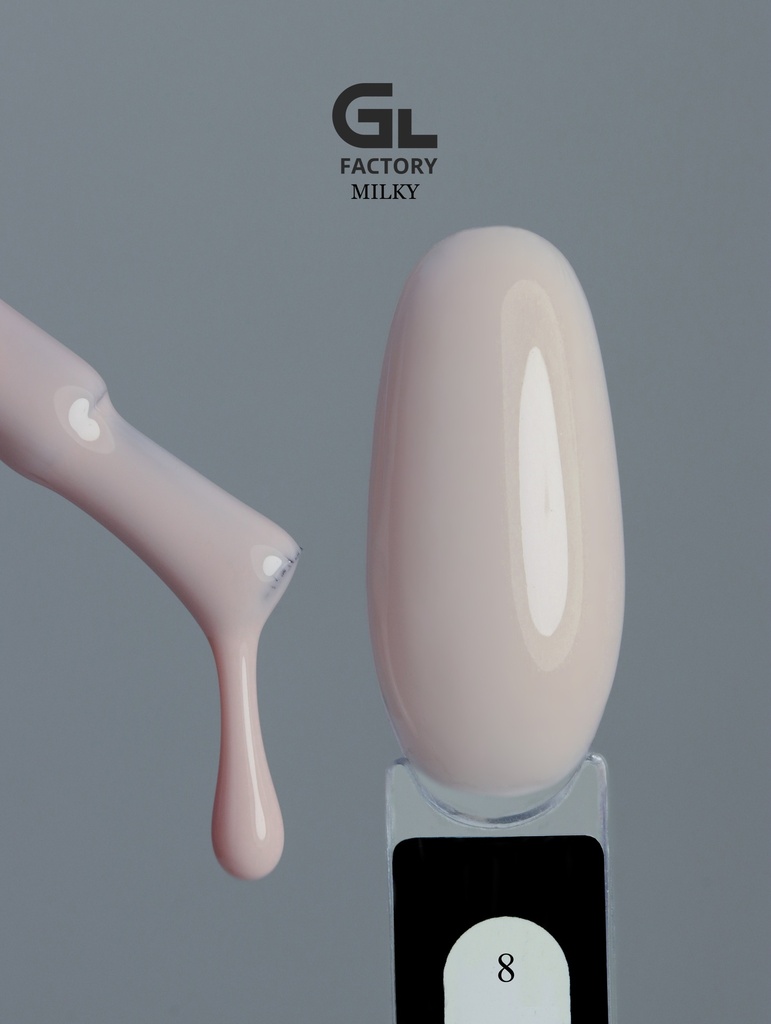 GL 1109 Gel Polish Milky 08 15
