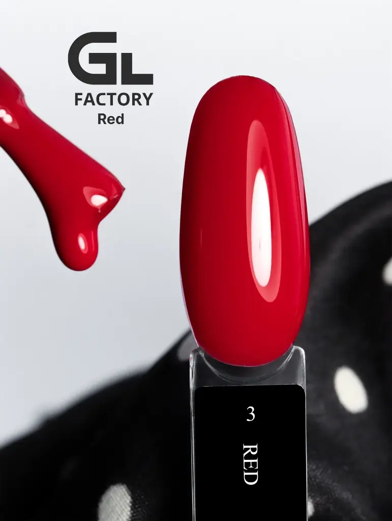 GL 1186 Gel Polish Red 03 15