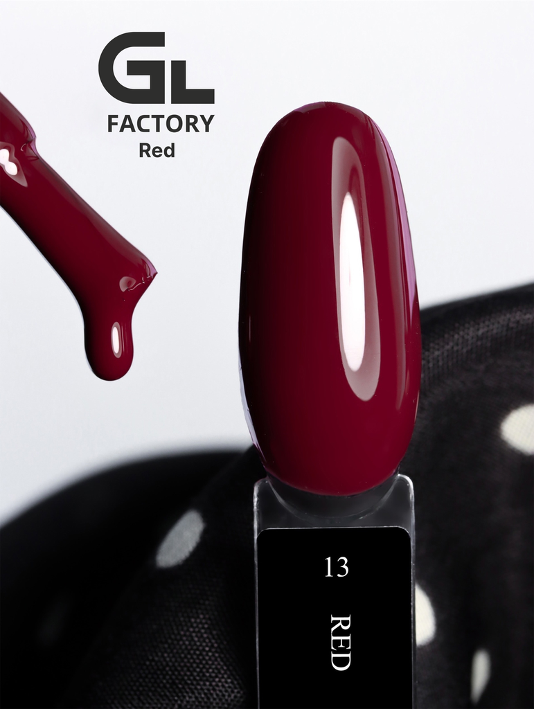 GL 1192 Gel Polish Red 13 15