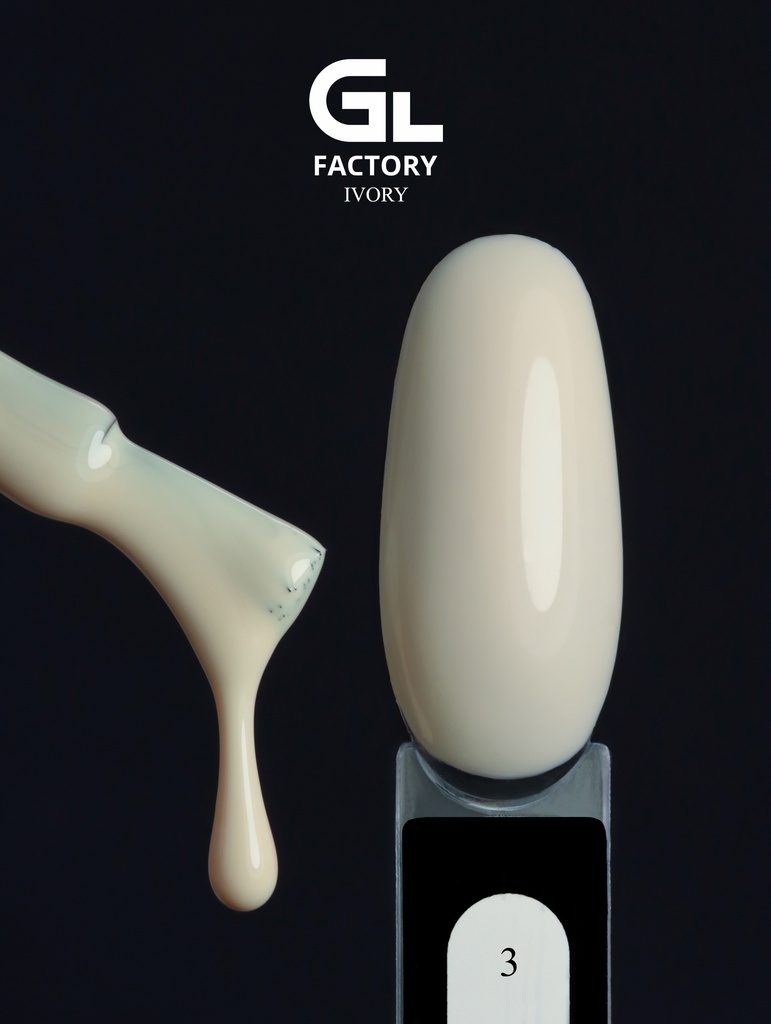 GL 1071 Gel Polish Ivory 03 15