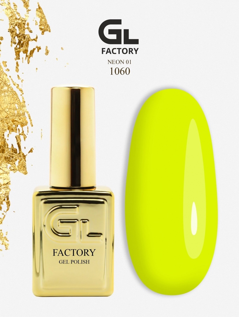 GL 1060 GOLD Gel Polish Neon 01 15