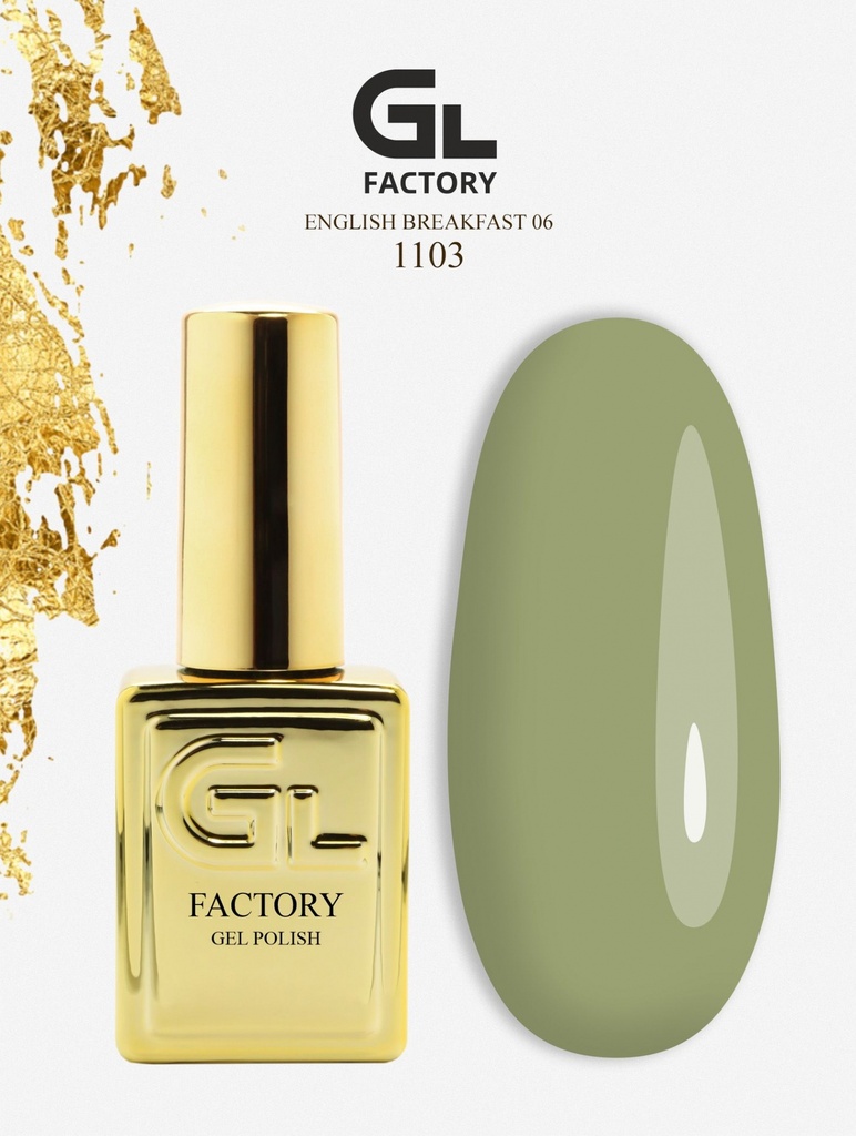 GL 1103 GOLD Gel Polish English Breakfast 06 15