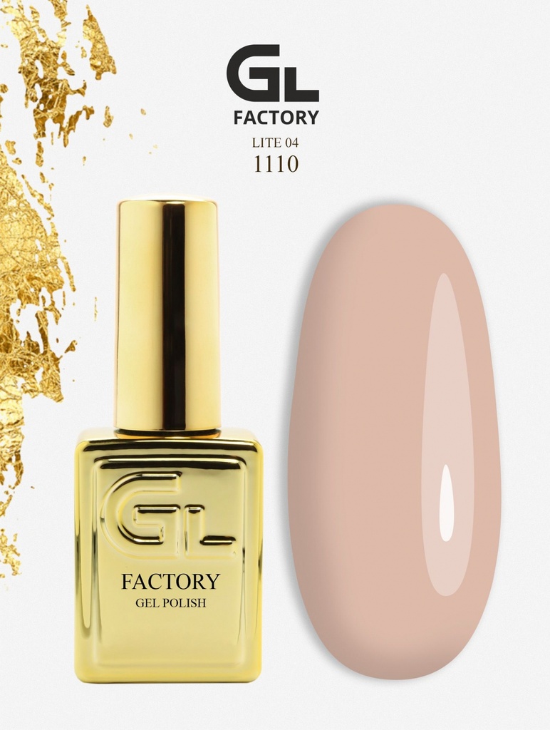 GL 1110 GOLD Gel Polish Lite 04 15