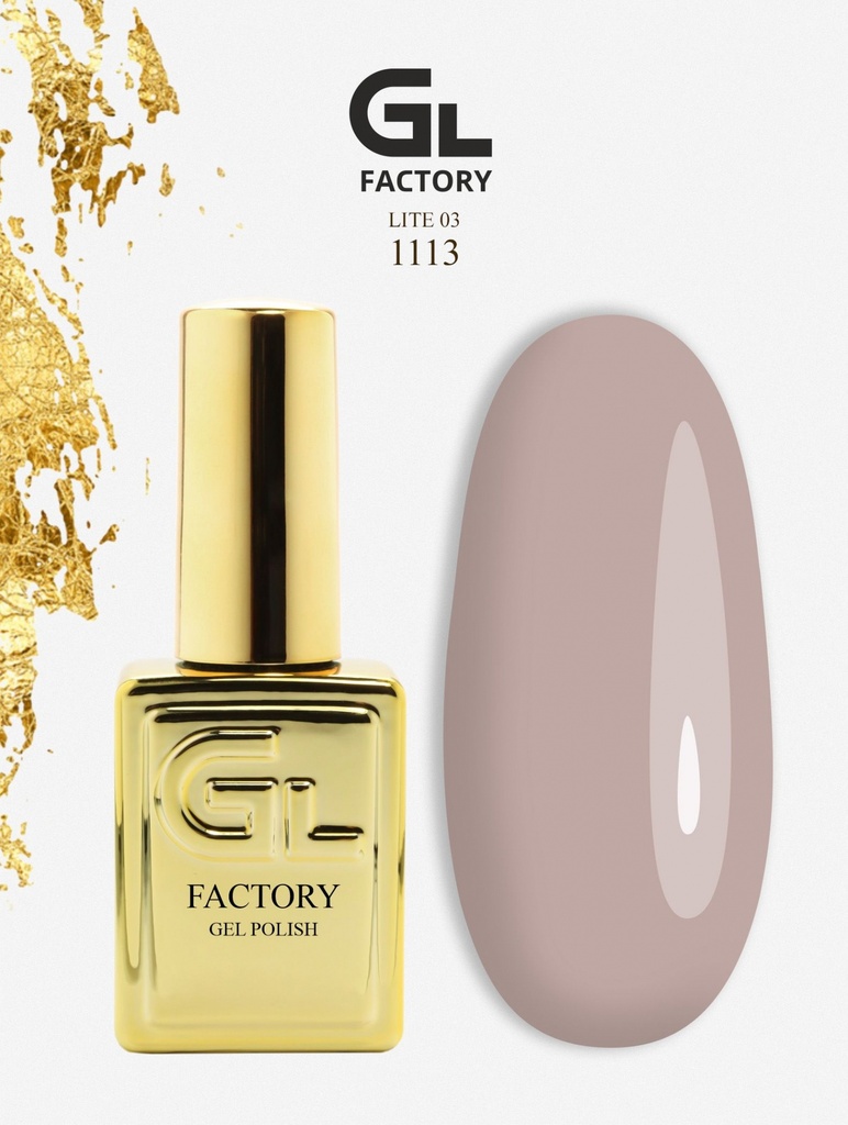 GL 1113 GOLD Gel Polish Lite 03 15