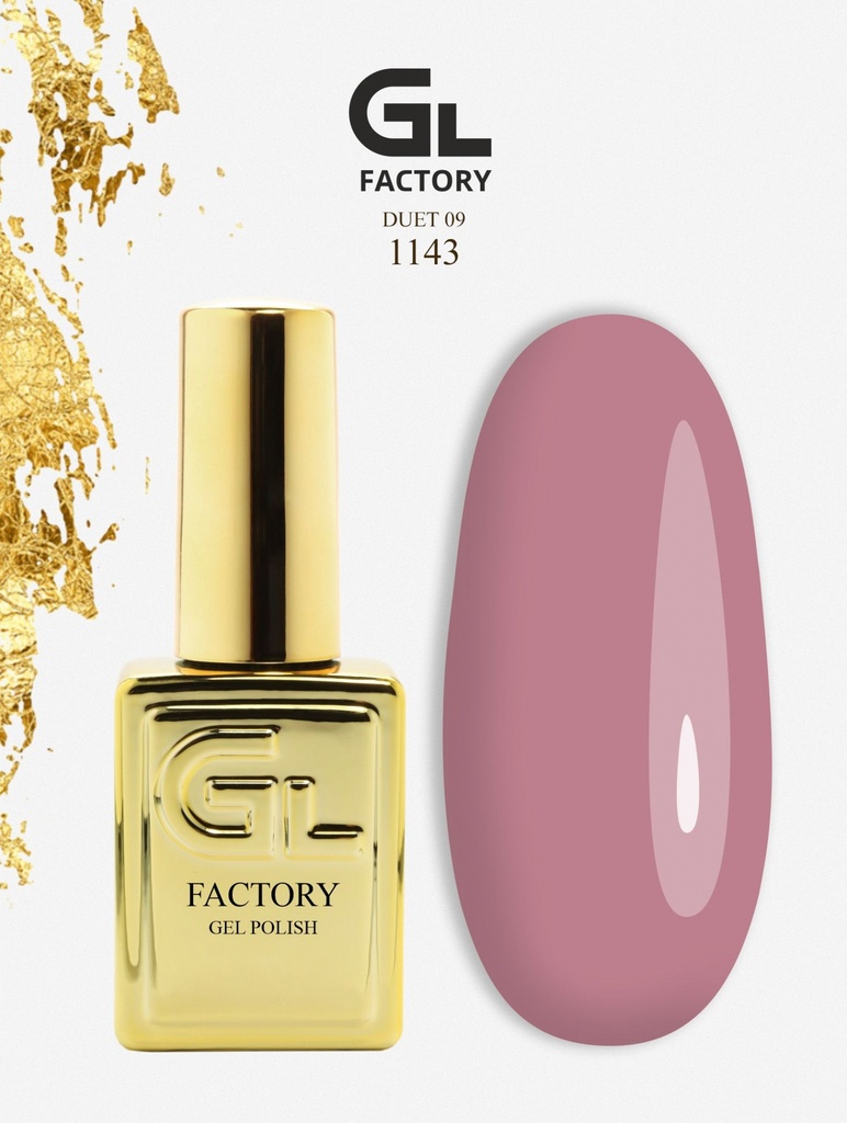 GL 1143 GOLD Gel Polish Duet 09 15