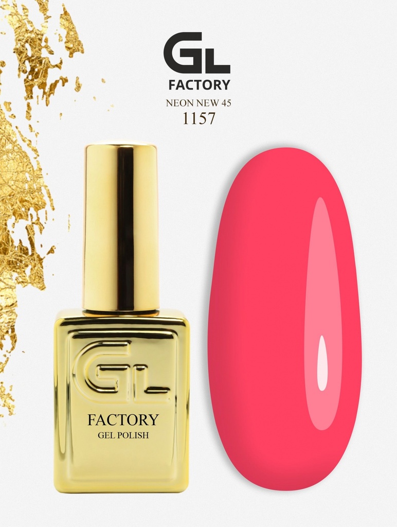 GL 1157 GOLD Gel Polish Neon New 45 15