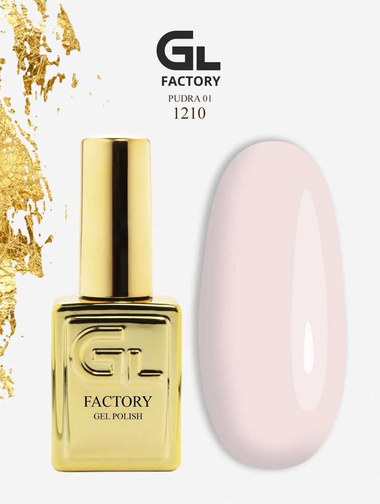 GL 1210 GOLD Gel Polish Pudra 01 15