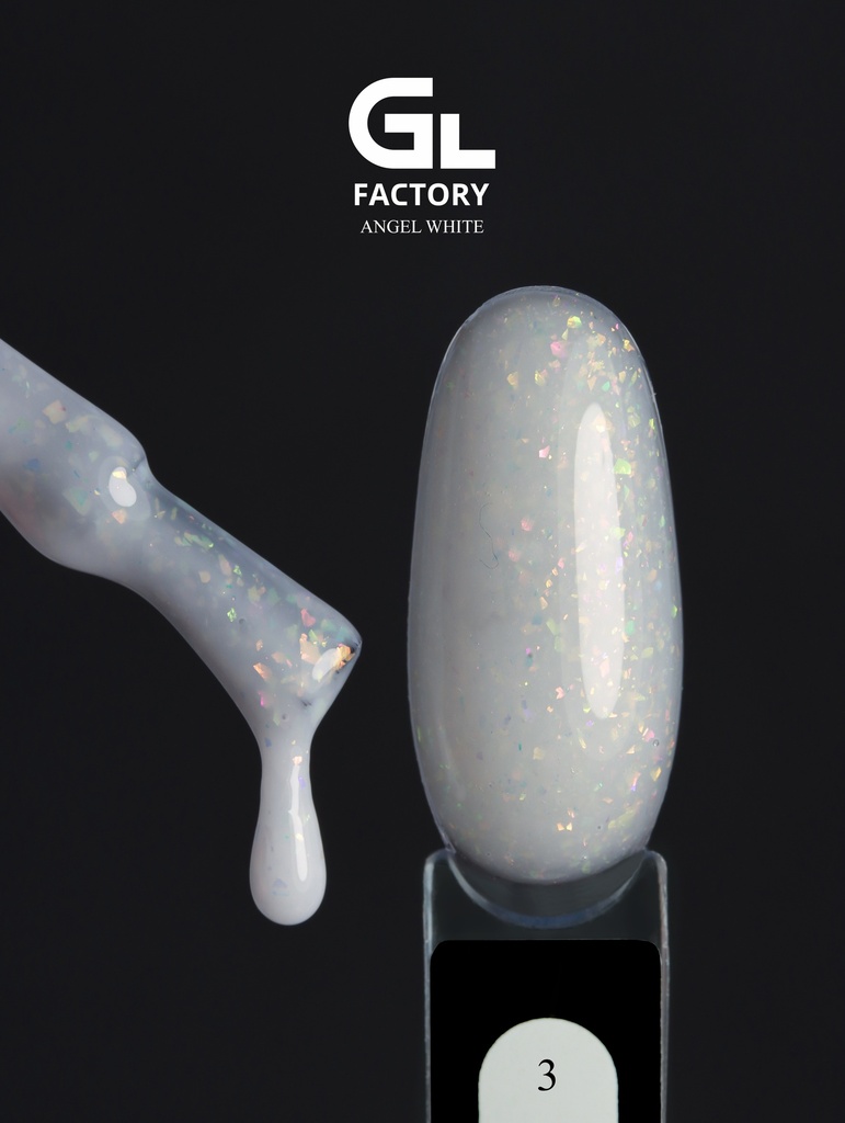 GL 2083 Gel Polish Angel White 03 15