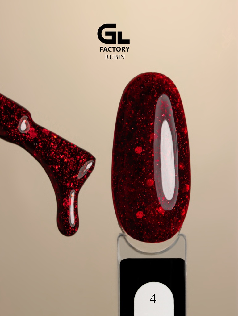 GL 2189 Gel Polish Rubin 04 15