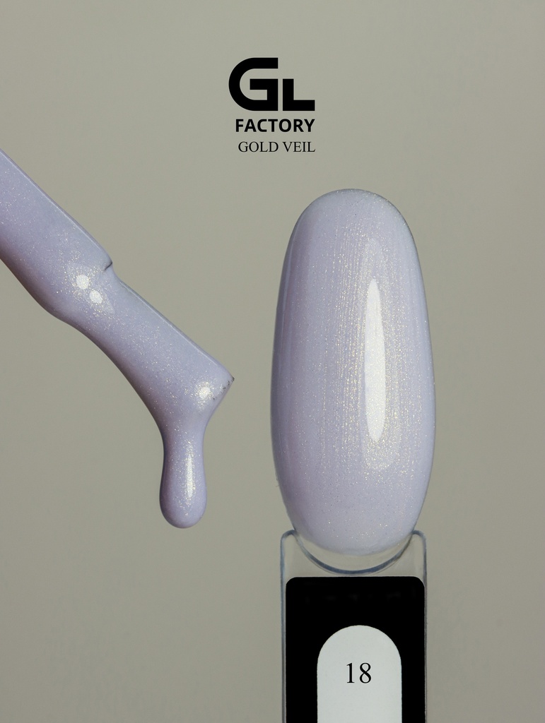 GL 2102 Gel Polish Gold Veil 18 15